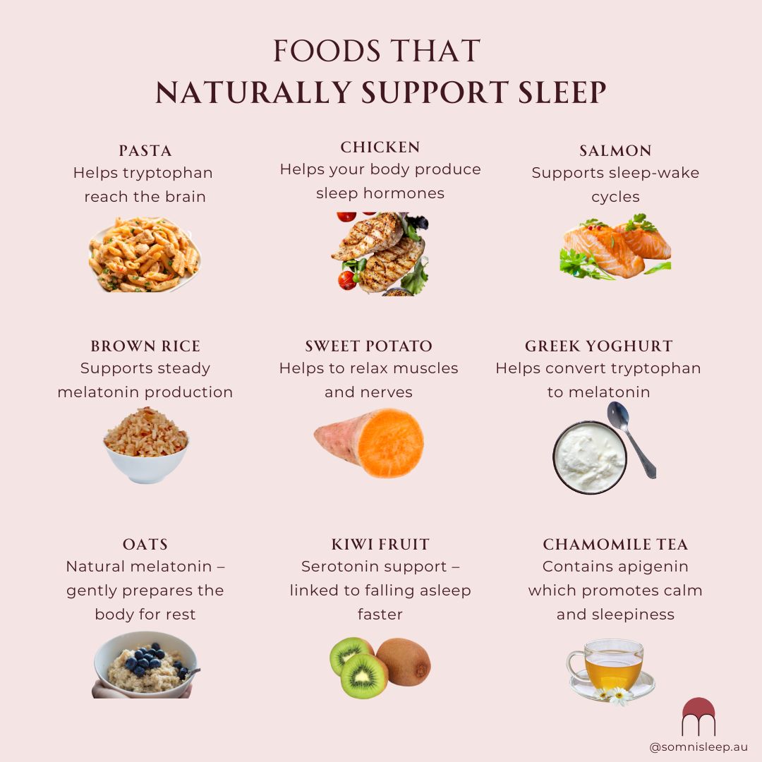 The Best Foods to Eat at Night for Better Sleep